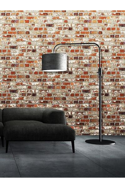 muriva PAPER WALLCOVERING bricks old vintage industrial