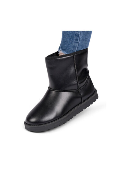 Sofia Store Women's fur-lined boots made of ecological leather Mia