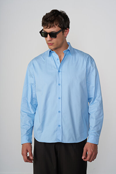 Beyyoglu %100 Cotton Relaxed Fit Gömlek