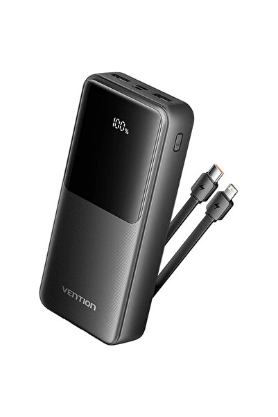 Vention FHPB0, 22.5 W, 20,000 mAh, Black