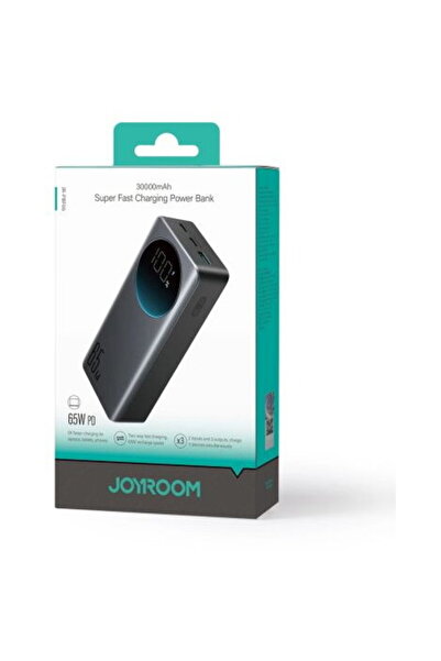 Joyroom JR-PBF05-BLK, 65W, 30000 mAh, Negru