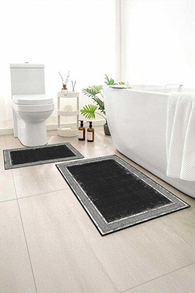 Monnhein 2-Pack Bath Mat, Soft Bathroom Rug, Non-Slip Backing, Washable - 60X...
