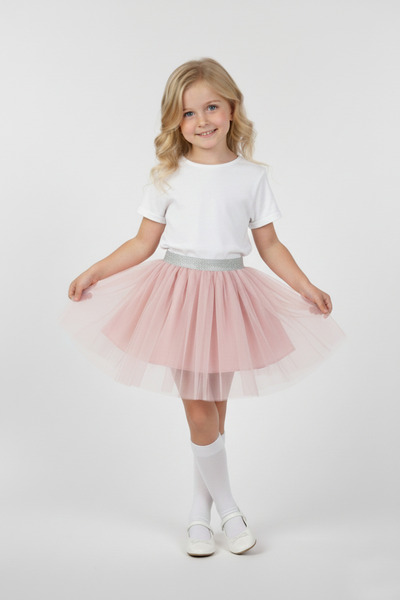 Çocuksan Baby&Kids Wear Розова прахообразна рокля за момичета 23 април 29 окт...