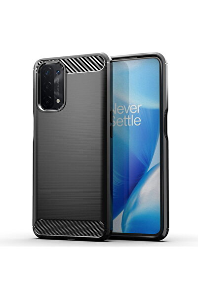 Techsuit Husa pentru Oppo A54 5G / A74 5G / OnePlus Nord N200 5G - Carbon Sil...