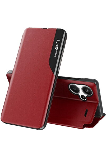 Techsuit Husa pentru Xiaomi Redmi Note 13 Pro+ 5G - eFold Series - Red