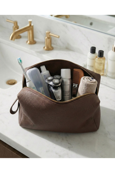 LOS CAJA Leather Handbag, Travel Bag