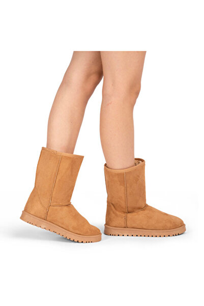 Sofia Store Women's fur boots Camel Alice