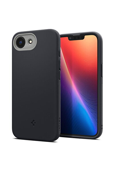Spigen Husă pentru iPhone 16e - Caseology Nano Pop MagSafe - Black Sesame