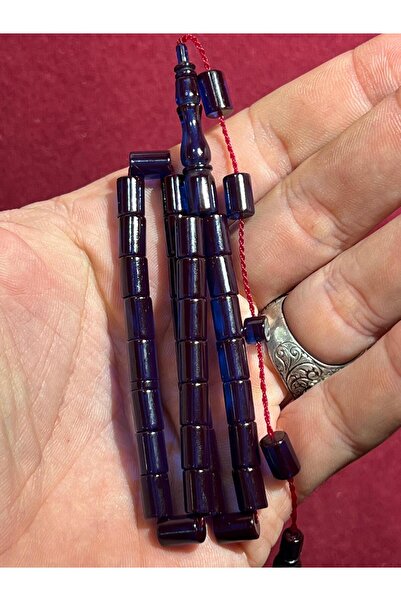 TTS TÜRK TESBİH SANATI Ateş Kehribarı Kesme Model Tesbih