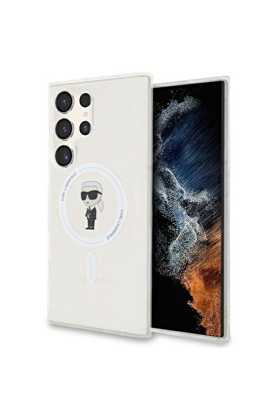 Karl Lagerfeld Samsung Galaxy S24 Ultra Case - IML Luxury MagSafe (KLHMS24LHF...