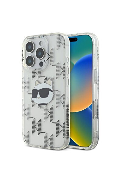 Karl Lagerfeld Case for iPhone 16 Pro - IML Luxury Electroplated (KLHCP16LHKL...