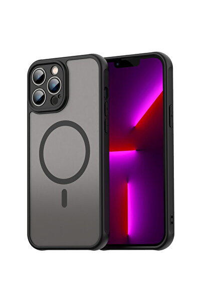 Techsuit Husa pentru iPhone 13 Pro Max - HaloFrost II MagSafe - Black
