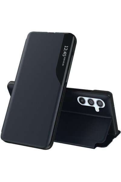 Techsuit Husa pentru Samsung Galaxy A54 - eFold Series - Dark Blue