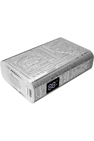 DUDAO K20 USB-A / USB-C Powerbank 10000mAh 22.5W - silver