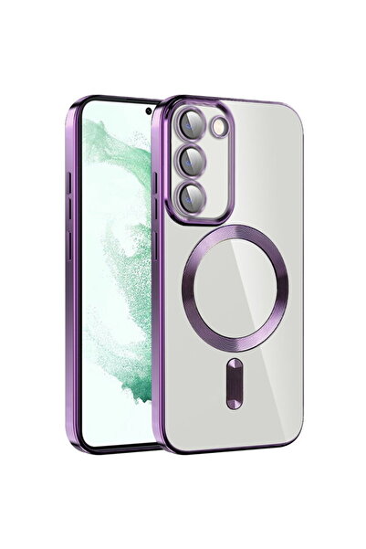 Techsuit Husa pentru Samsung Galaxy S22 Plus 5G - Luxury Crystal MagSafe - Li...