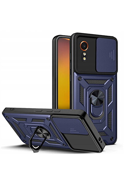 Techsuit Husă pentru Samsung Galaxy Xcover7 - Seria CamShield - Albastru