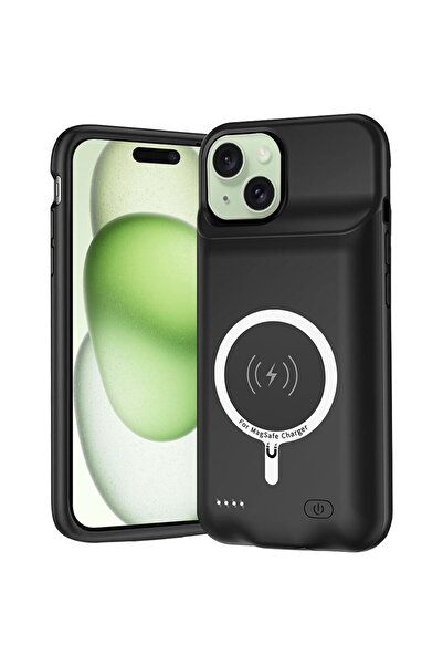 Techsuit Husa pentru iPhone 15 Plus cu Baterie de 8500mAh - Power Pro MagSafe...