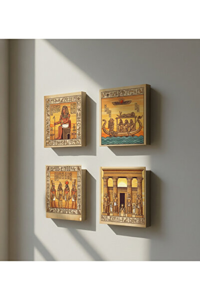 Etniky Taş Tablo Antik Mısır Heykel Yazıt