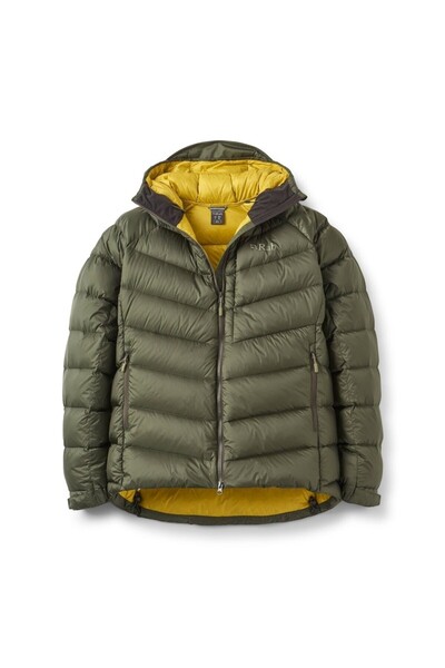 Rab GLACEON ERKEK KAZ TÜYÜ PRO CEKET YEŞİL RENK