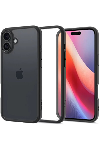 Spigen Ultra Hybrid, negru mat - iPhone 16 Plus