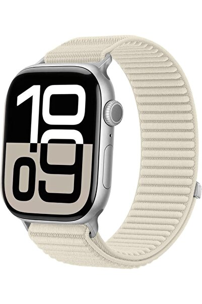 O Ozone Apple watch Band 49/46/45/44/42mm| Nylon Sports Loop Band | Starlight