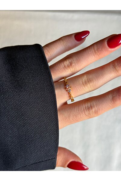 HOUSEKİ Vip Plated Princess Ring Adjustable