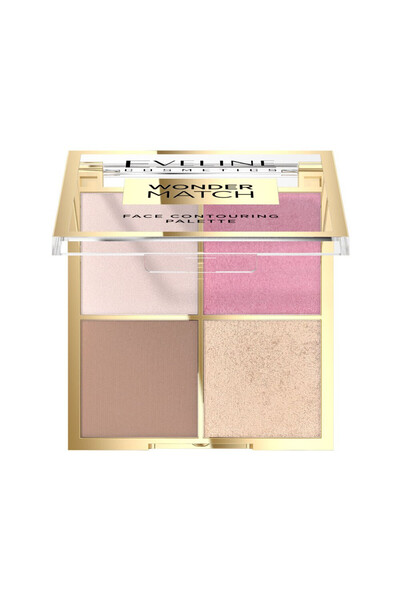 Eveline Cosmetics Παλέτα περιγράμματος προσώπου Eveline Wonder Match, 10,8 g, 01