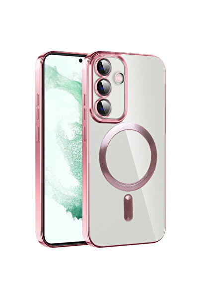 Techsuit Husă pentru Samsung Galaxy S24 Plus - Luxury Crystal MagSafe - Roz