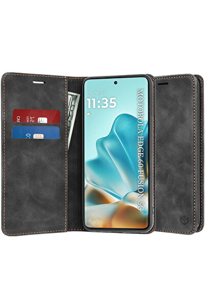 Techsuit Husa pentru Motorola Edge 60 / Edge 60 Fusion - Confy Cover - Black