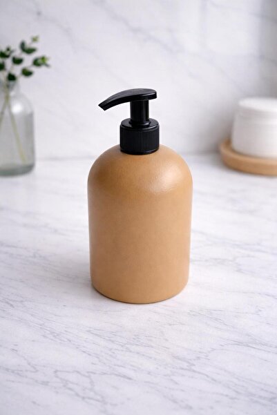 Liva Home Life Dekoratif Beton Banyo Sıvı Sabunluk Mutfak Wc Tuvalet El Yapım...