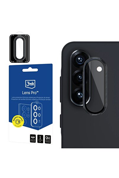 3MK Protector de sticlă pentru cameră Samsung Galaxy A36 5G - Negru