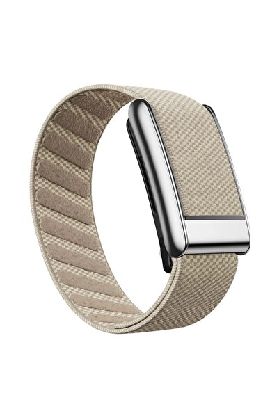 O Ozone جهاز WHOOP 5.0، سوار One/Peak | سوار رياضي من النايلون | بيج