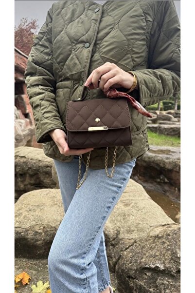 AURELIA DENY KADIN EL ÇANTASI ACIKAHVE