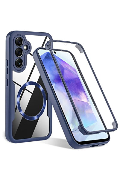 Techsuit Husa pentru Samsung Galaxy S23 FE + Folie - ColorVerse 360 MagSafe S...