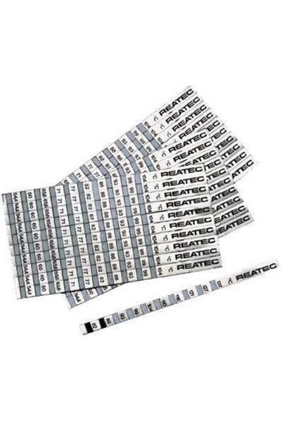 Generic Brand Reatec Temperature Measurement Sticker Heat Meter Measuring Range 37.8 ° C - 77 ° C (10 Pieces)