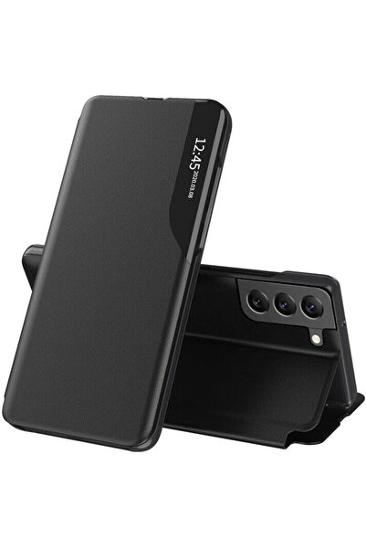 Techsuit Husă pentru Samsung Galaxy S22 5G - Seria eFold - Negru
