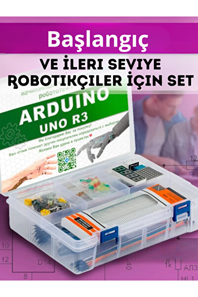 Arduino Mega RFID Kit Seti (Set içeriği ve ambalaj, üretim serisine göre deği...
