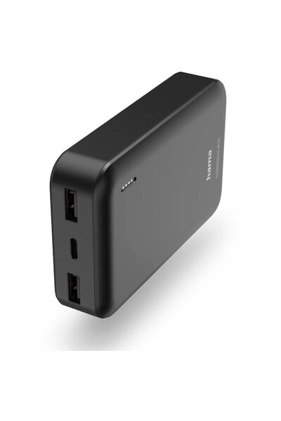 Hama "Pocket 10" Power Pack 10000 mAh Outputs: 2x USB-A