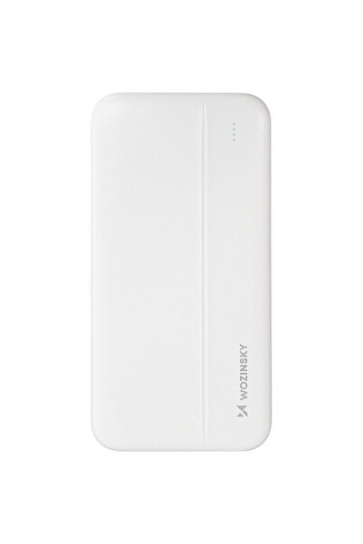 WOZINSKY 10000mAh, 2xUSB, 1xUSB-C, 1xMicroUSB, Μπαταρία ένδειξης, Αλουμίνιο