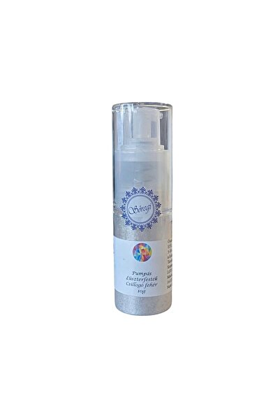 Lumea Pearl White surface powder food coloring with sprayer, 10g -