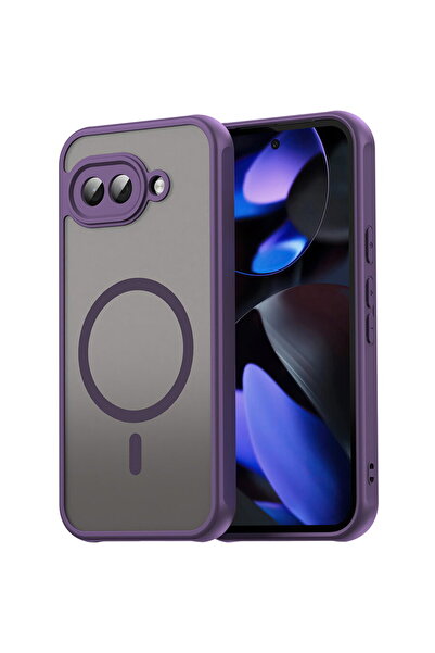 Techsuit Husa pentru Google Pixel 9a - HaloFrost II MagSafe - Purple