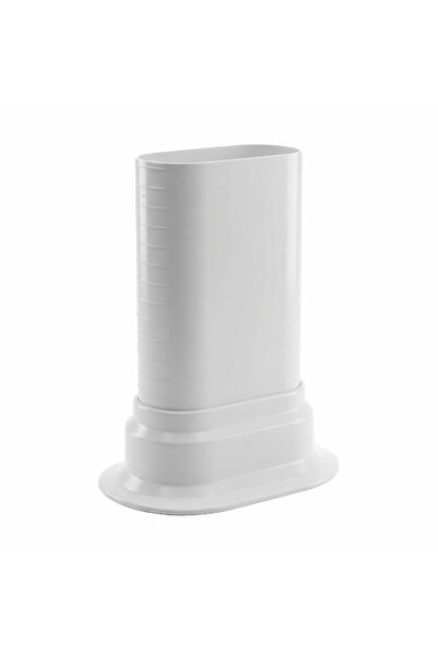 NZB Boru Saklama Aparatı Kalorifer Petek Boruları İçin Çiftli Plastik Beyaz R...