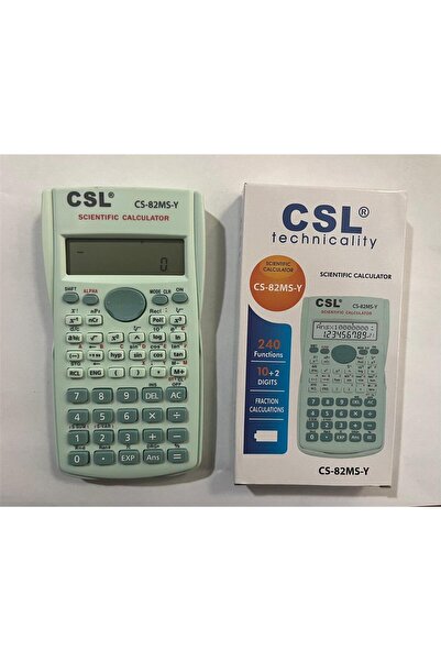 CSL CS-82MS-Y Yeşil Fonksiyonel Hesap Makinesi