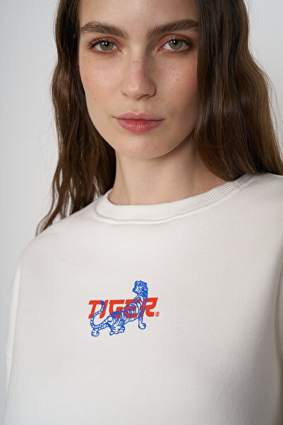 Beyyoglu Tiger Baskılı Sweatshirt
