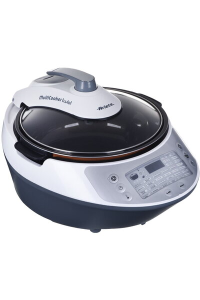 ARIETE Multicooker Twist 2945, 1900W, 30 de programe, 5L, Auto-Stir, Bol cera...