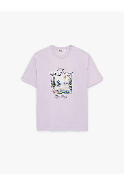 Koton Tricou imprimat cu mânecă scurtă din bumbac