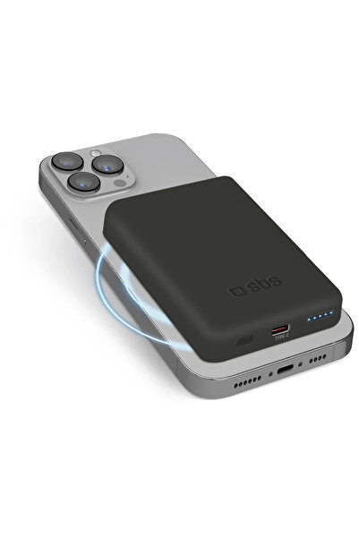 SBS TEBB5000MAG1CK, 5000 mAh, 10W, Negru