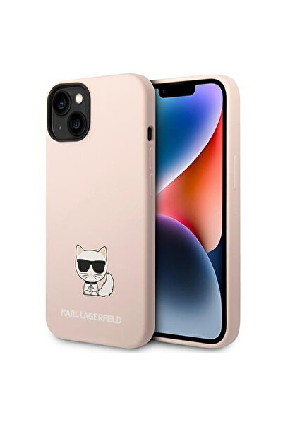 Karl Lagerfeld Husa telefon pentru iPhone 14 Plus, Choupette, Silicon lichid,...