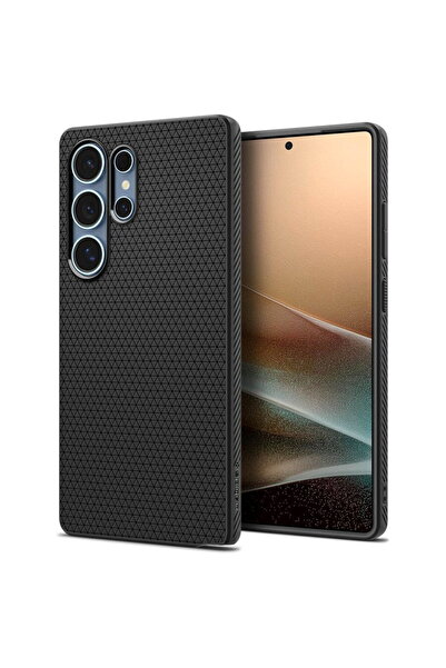 Spigen Husa pentru Samsung Galaxy S25 Ultra - Liquid Air - Matte Black