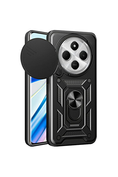 Techsuit Husa pentru Xiaomi Redmi 14C - CamShield Series - Black
